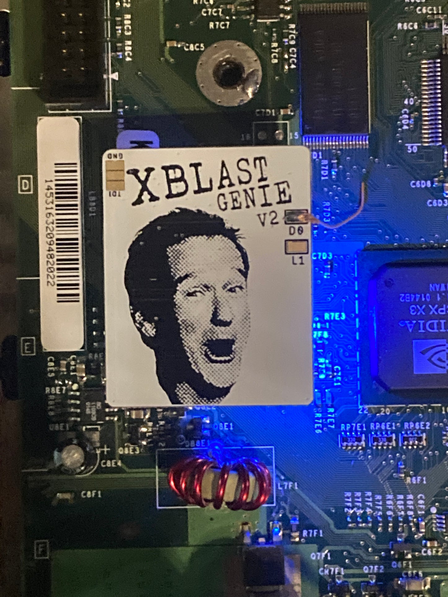 Custom Xblast Aladdin for OGXbox "Xblast Genie"